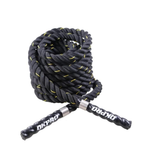 Канат тренировочный 9 м толщина 38 мм телиреновый OKPRO OK1951-9