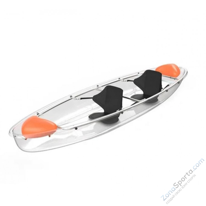 Каяк прозрачный двухместный Meduse