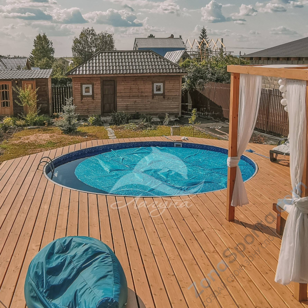 Круглый бассейн Лагуна ТМ236 3,05 х 1,25 м