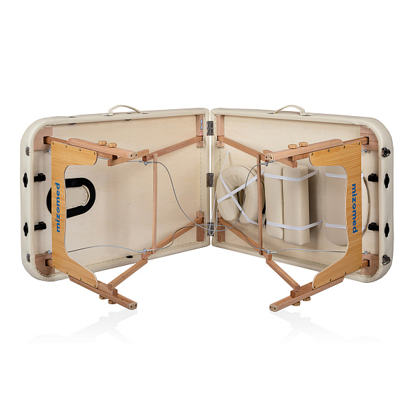 Массажный складной стол Mizomed Premium 2 крем