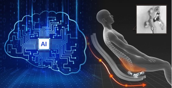 Массажное кресло Bodo Norton White-Beige