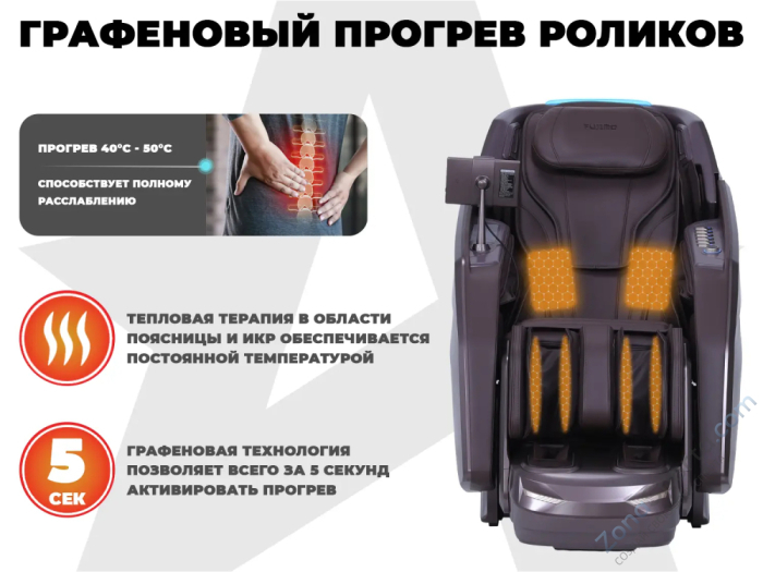 Массажное кресло Fujimo Excelsior Коричневый