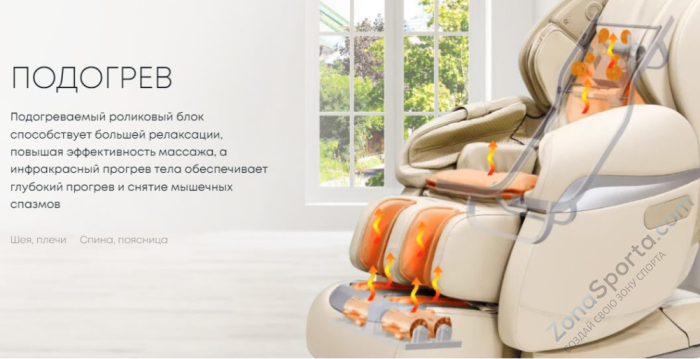 Массажное кресло iMassage Inspiration Red/Black