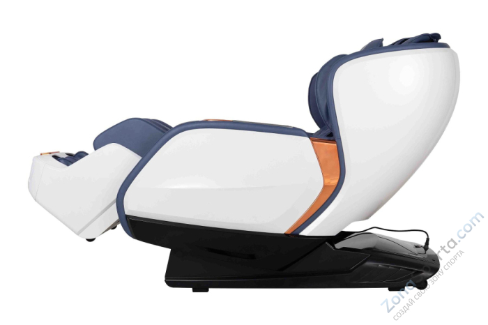 Массажное кресло iMassage ZigZag Blue/White