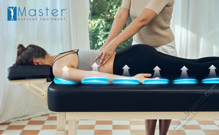 Массажный стол стационарный Master AirMaster Airwave, с воздушным массажем