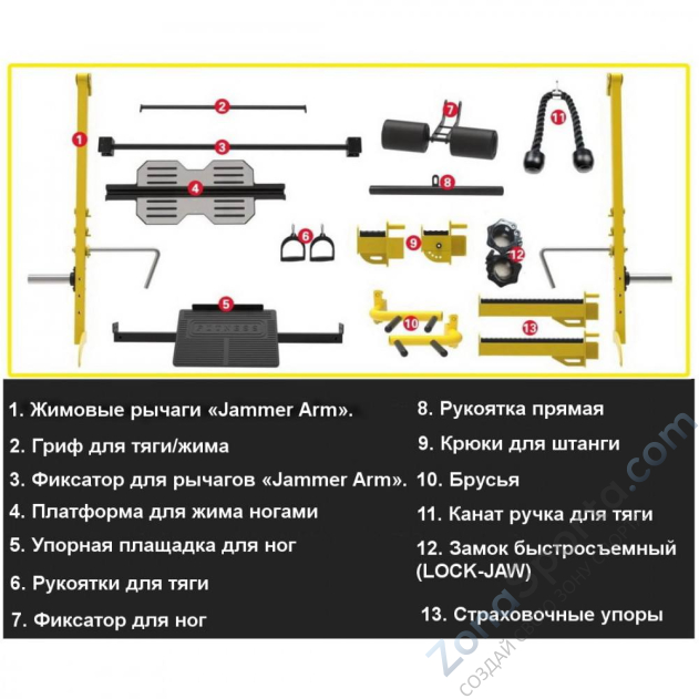 Многофункциональный силовой комплекс Apex Force G20 Max