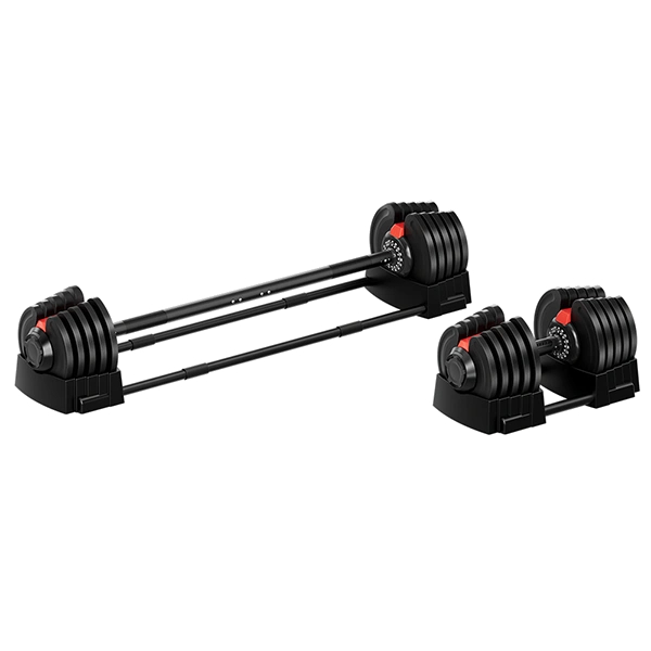 Набор регулируемый штанга+гантель HyFit 40 кг