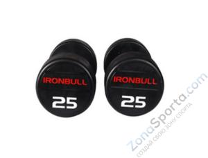 Обрезиненные гантели Iron Bull IR3204 2,5 кг - 25 кг