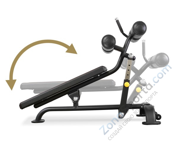 Регулируемая скамья для пресса Bronze Gym BR-1005