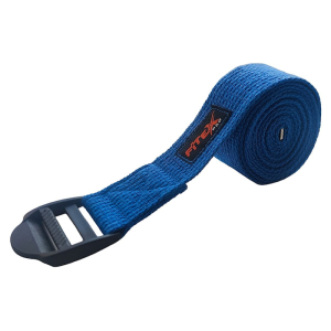 Ремень для йоги, синий 183х3.8 см Fitex FTX-1218