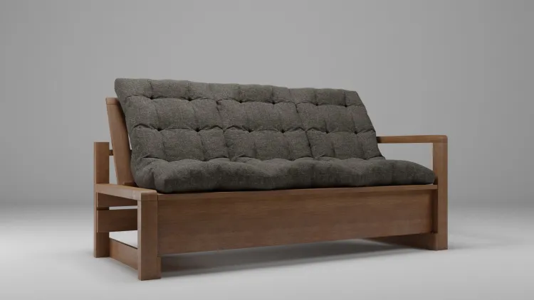 Секция левая для деревянного дивана Savushka Type-3BL