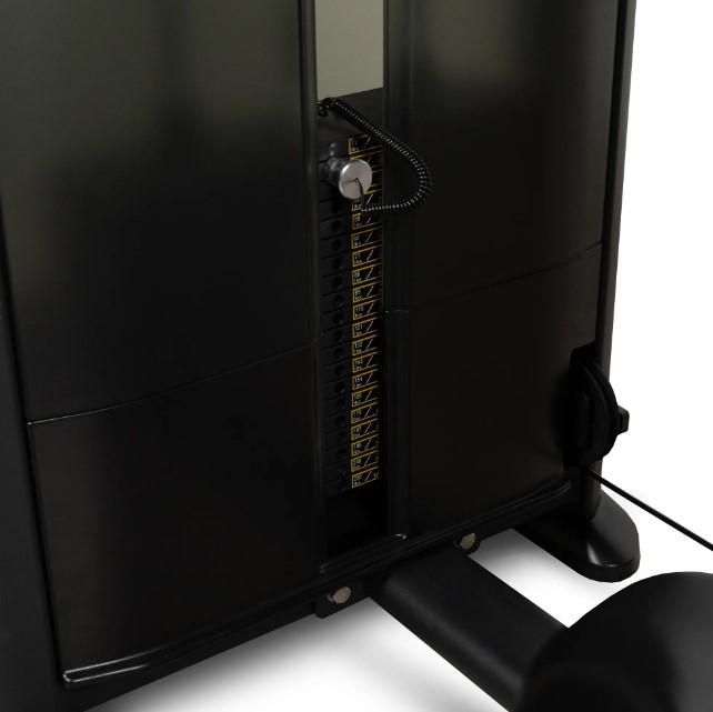 Сгибание ног лежа профессиональный Bronze Gym Blanc 01