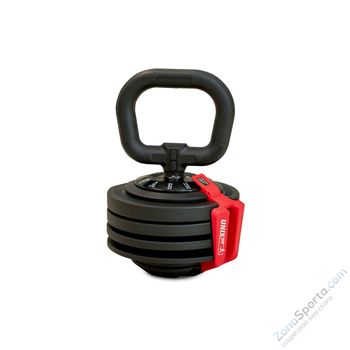 Штанга регулируемая многофункциональная 3 в 1 Unix Fit 24 кг