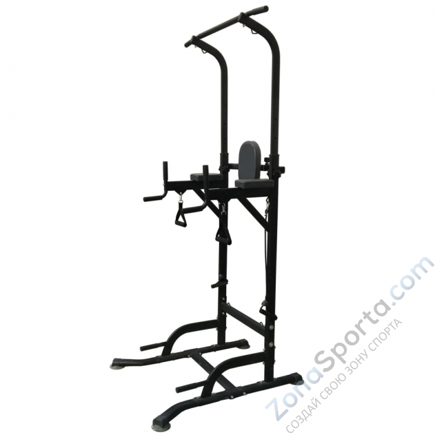 Силовая стойка для подтягиваний с эспандерами Royal Fitness HB-DG006