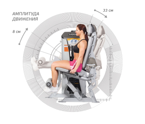 Силовой тренажер Разгибание ног сидя Hoist RS-1401