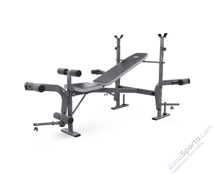 Скамья со стойками под штангу широкий хват DFC D702 PRO