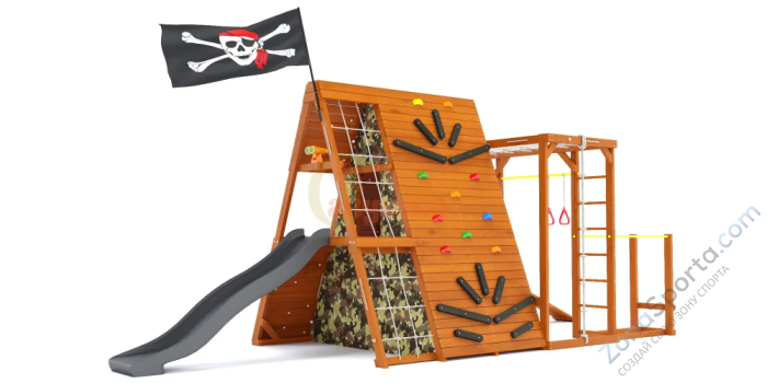 Спортивный домик Савушка База-6 (Милитари)