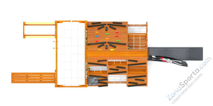 Спортивный домик Савушка База-6