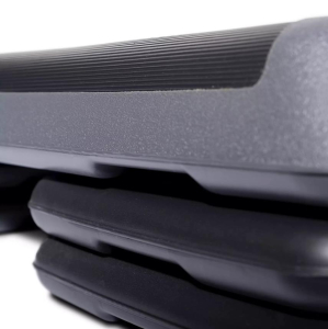 Степ-платформа профессиональная три уровня высоты серая OKPRO OK1906