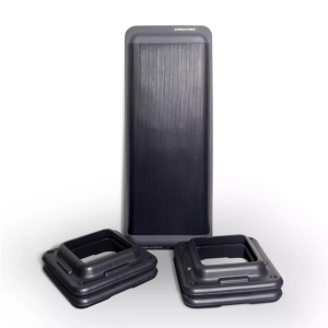 Степ-платформа профессиональная три уровня высоты серая OKPRO OK1906