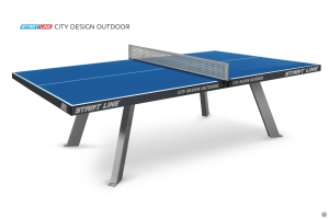 Стол теннисный Start Line City Design Всепогодный Синий