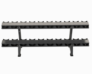 Стойка для гантелей двухъярусная Original FitTools FT-HDR-20