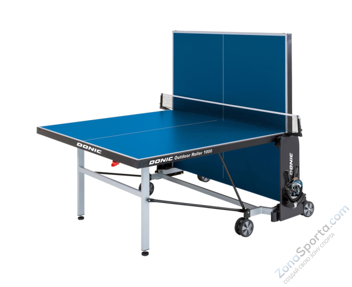 Теннисный стол DONIC Outdoor Roller 1000 Blue