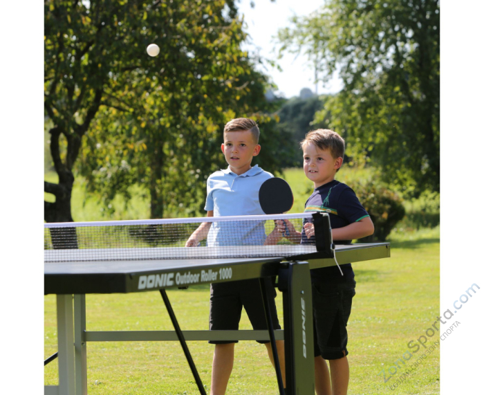 Теннисный стол DONIC Outdoor Roller 1000 Green