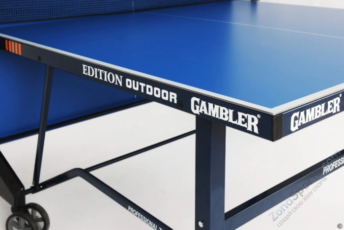 Теннисный стол Gambler Edition Outdoor 6 blue