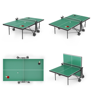 Теннисный стол Unix Line Compact indoor 18mm MDF (Green)