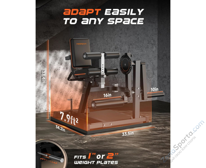 Тренажер для сгибания-разгибания ног DFC D030A