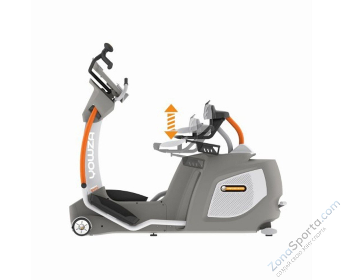 Тренажер Yowza 2 в 1 эллипсоид/велотренажер с вращением торса Naples Elite