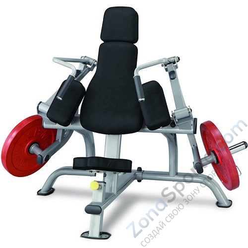 Трицепс сидя на свободных весах Steelflex PLTE