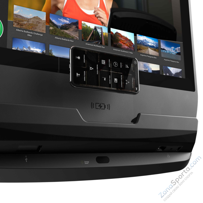 Вертикальный велоэргометр Matrix Endurance с консолью Touch Base