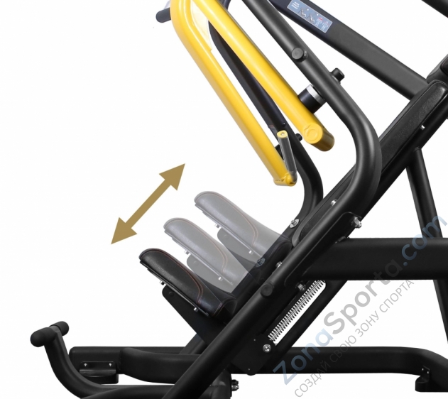 Жим от груди широким хватом Bronze Gym PL-1708