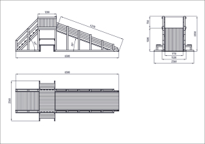 Зимняя деревянная заливная горка Ледянка 1 (масло)