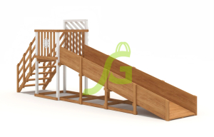 Зимняя горка IgraGrad Snow Fox скат 5 м мод.2