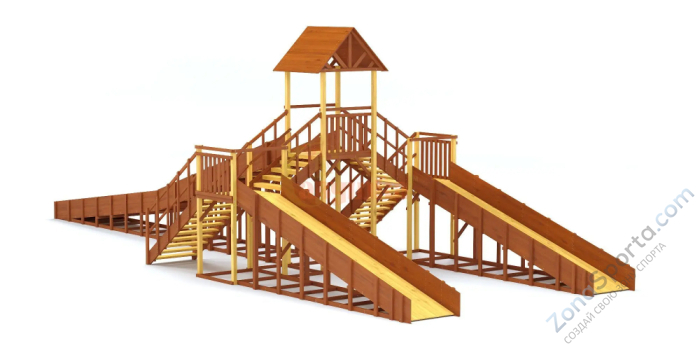 Зимняя горка Савушка Зима 11