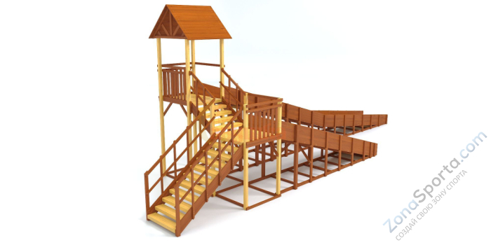 Зимняя горка Савушка Зима 9/2